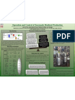 Enzymatic biodiesel production control and monitoring