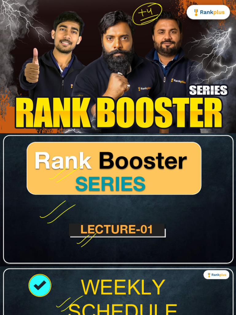 JEE Rank Booster: Matrices & Determinants | PDF