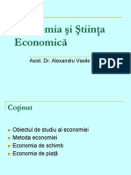 C2 - Economia Si Stiinta Economica