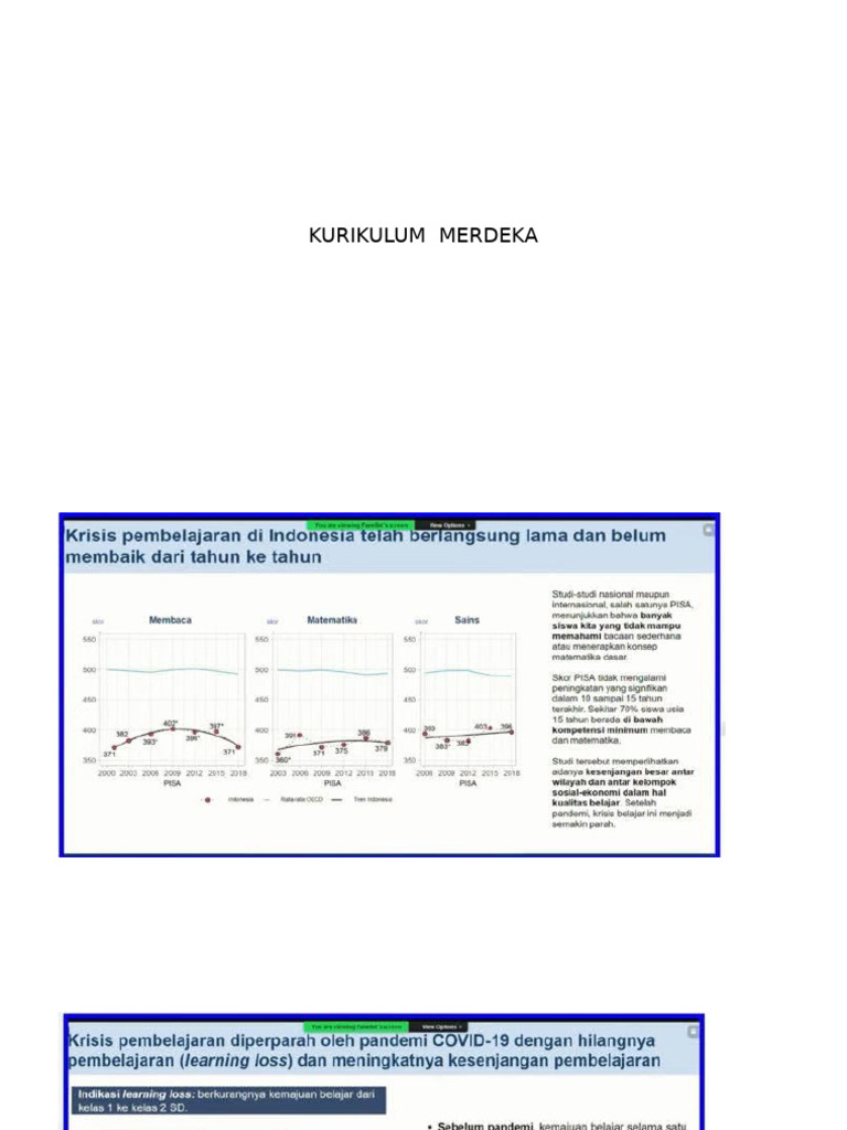 Struktur Kurikulum Merdeka | PDF