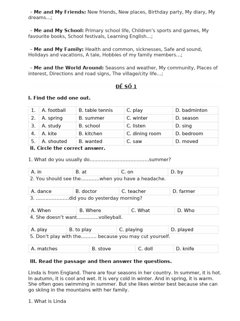 English Learning Activities for Kids | PDF | Ho Chi Minh City