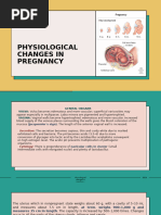 PPT on Physiological Changes During Pregnancy | PDF | Uterus ...