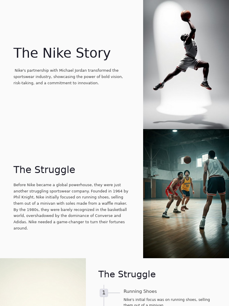 Nike & Jordan: A Game-Changing Partnership | PDF | Nike | Sneakers
