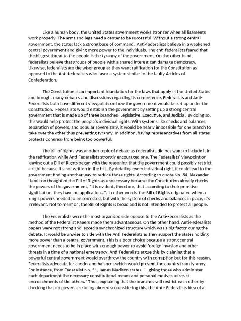 2 03 | PDF | United States Bill Of Rights | The Federalist Papers