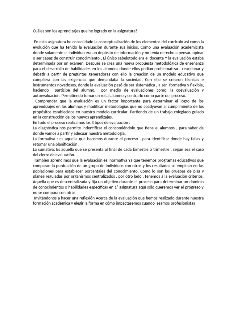 Escrito de Meta | PDF | Evaluación | Modificación de comportamiento
