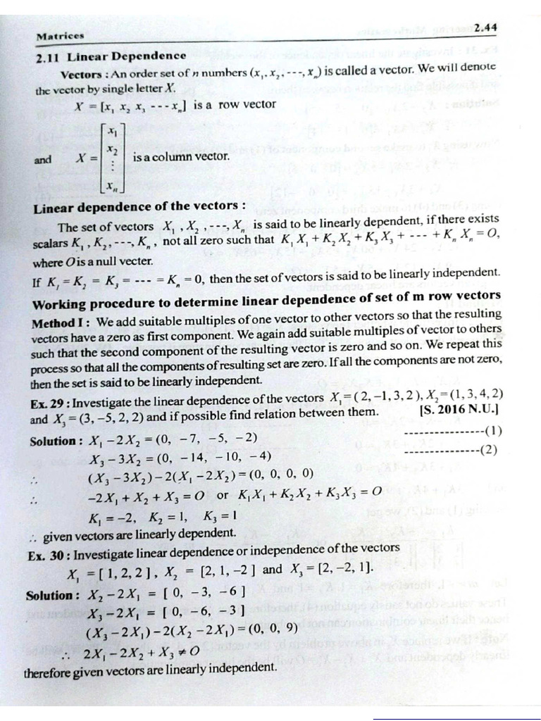 M-3 Matrices | PDF