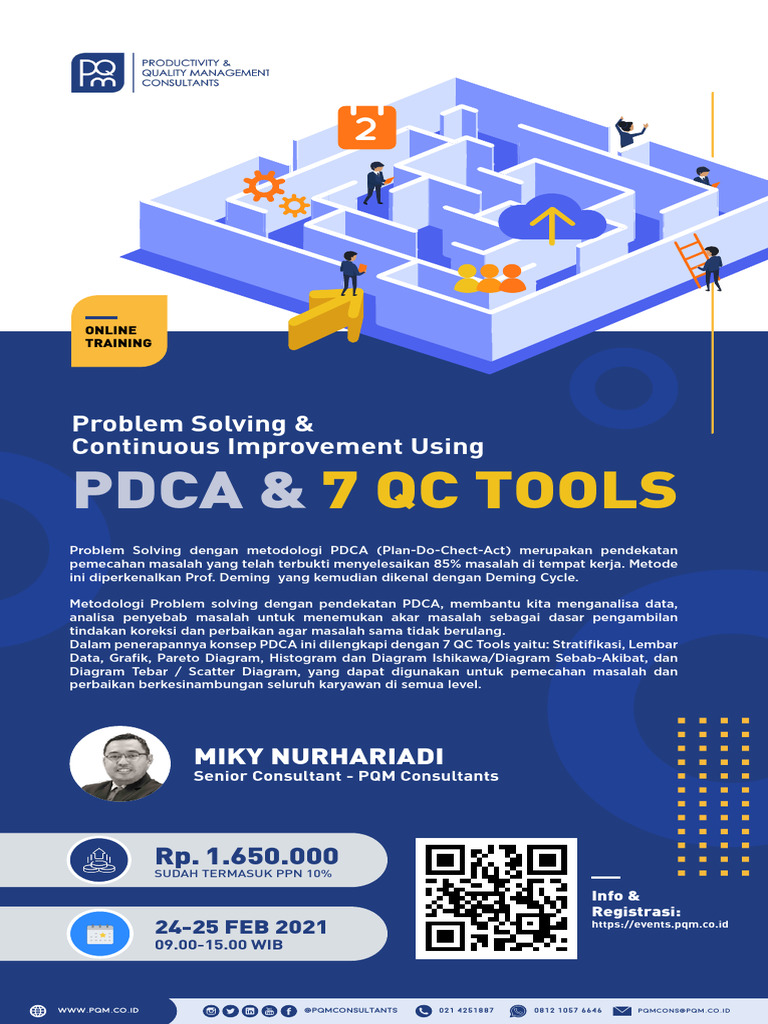 Pelatihan Problem Solving PDCA Online | PDF