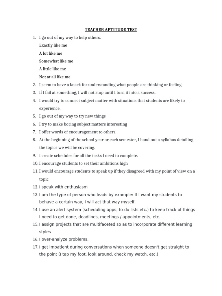 teacher-aptitude-test-pdf-learning-learning-styles