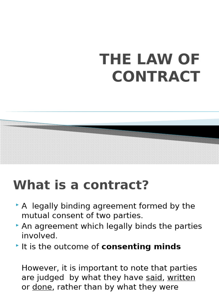 Essential Elements of a Contract | PDF | Offer And Acceptance | Auction