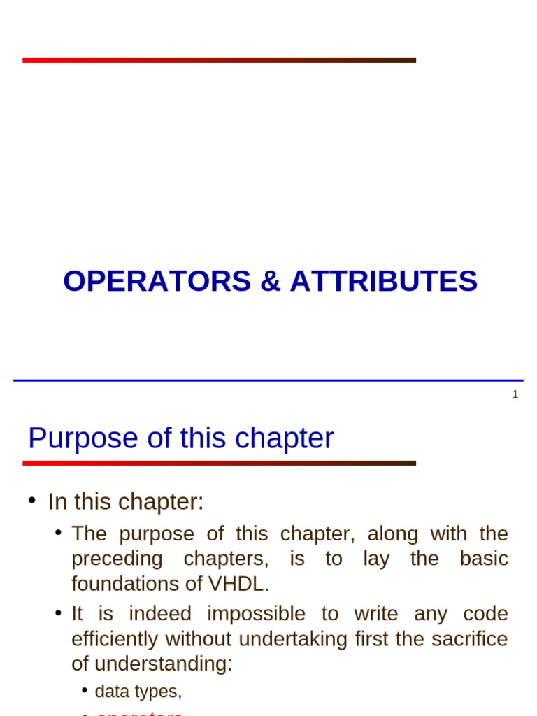 VHDL Lec15 | PDF | Mathematics | Mathematical Logic