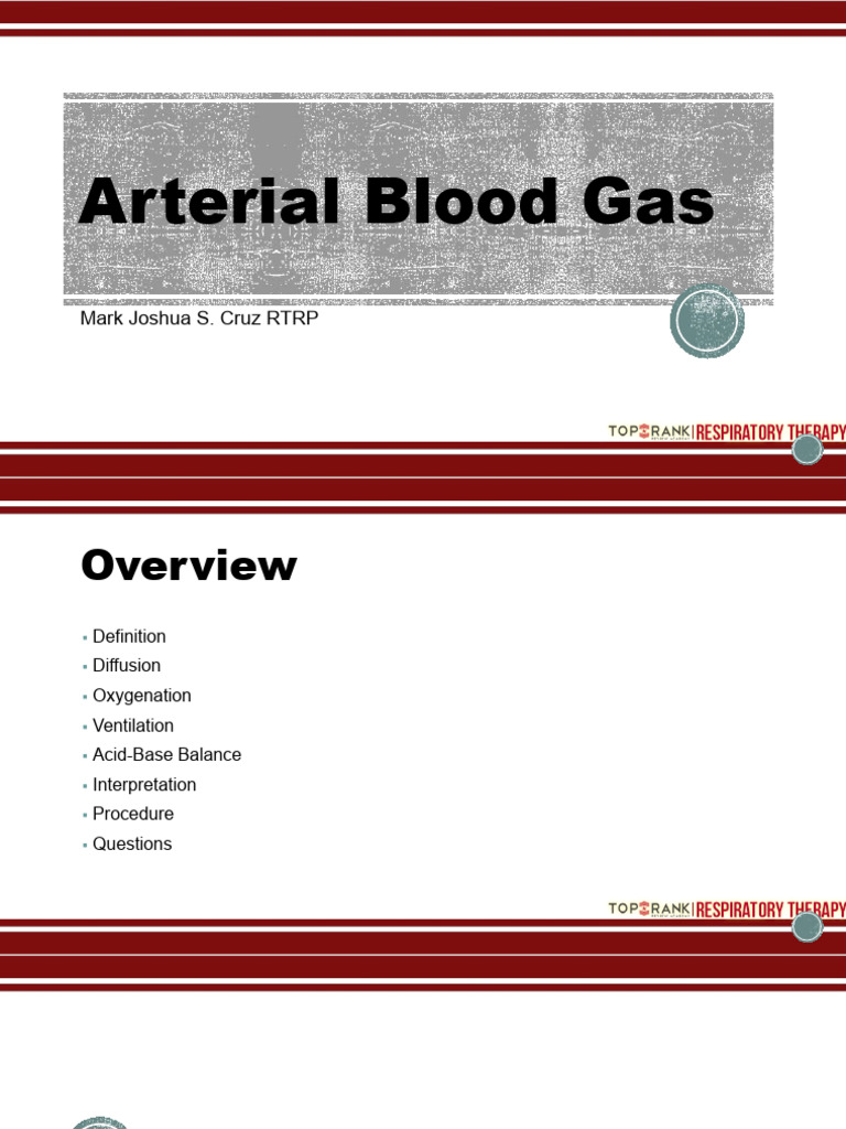 627jkciwy Arterial Blood Gas | PDF | Buffer Solution | Sodium Bicarbonate