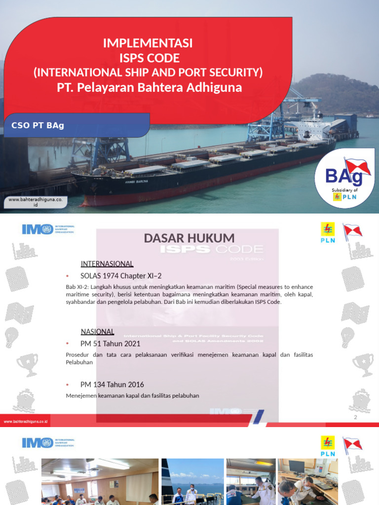 Implementasi ISPS Code di Pelabuhan | PDF