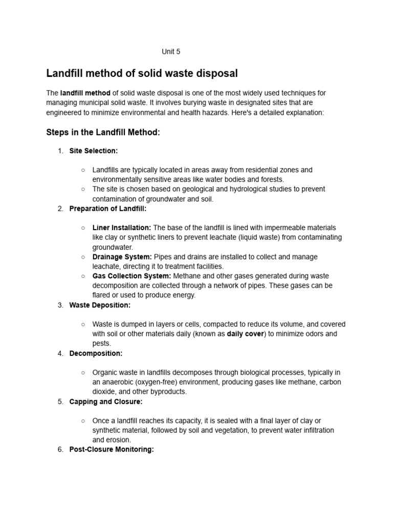 Hospital Waste Management Techniques | PDF | Landfill | Waste