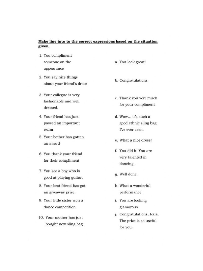 COMPLIMENT | PDF