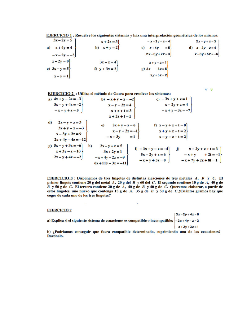 matemáticas 1 de bach | PDF