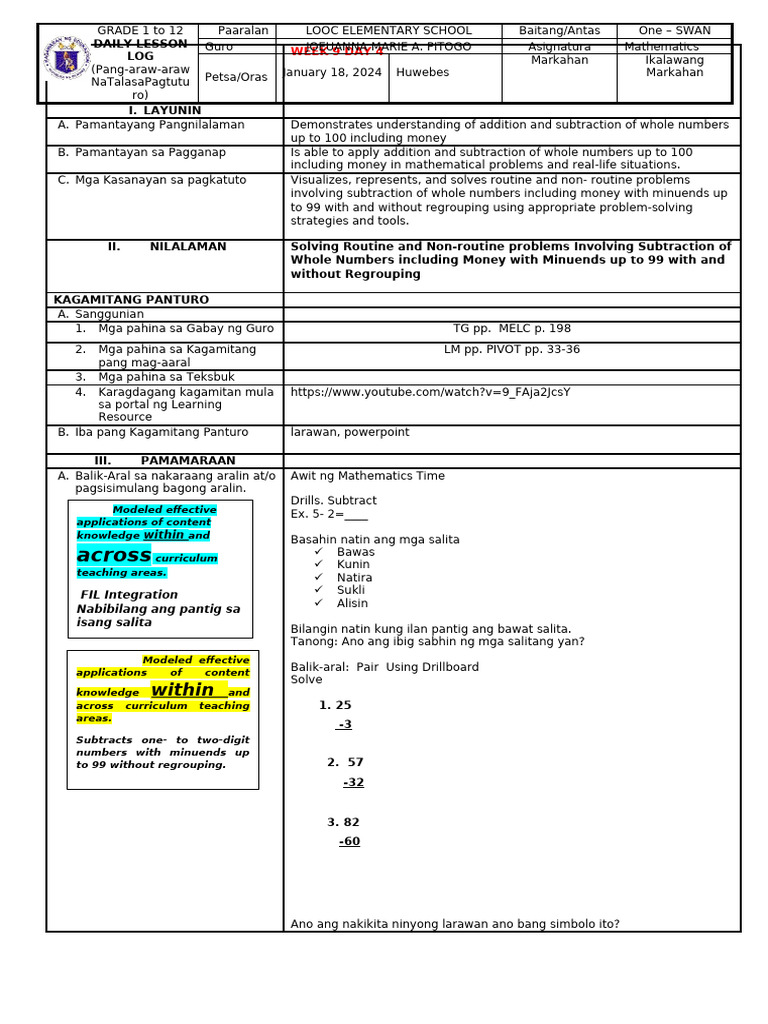 Co-2 - Math | PDF