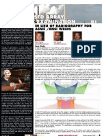 Phased Array in Lieu of Radiography