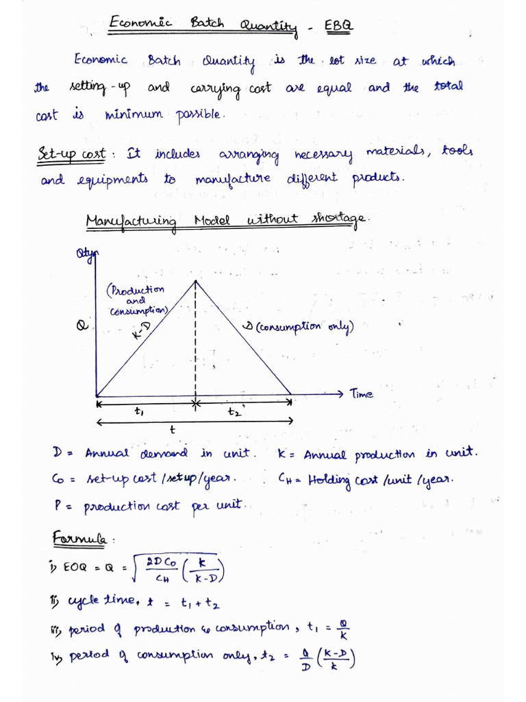 EBQ-3 MM Without Shortage | PDF