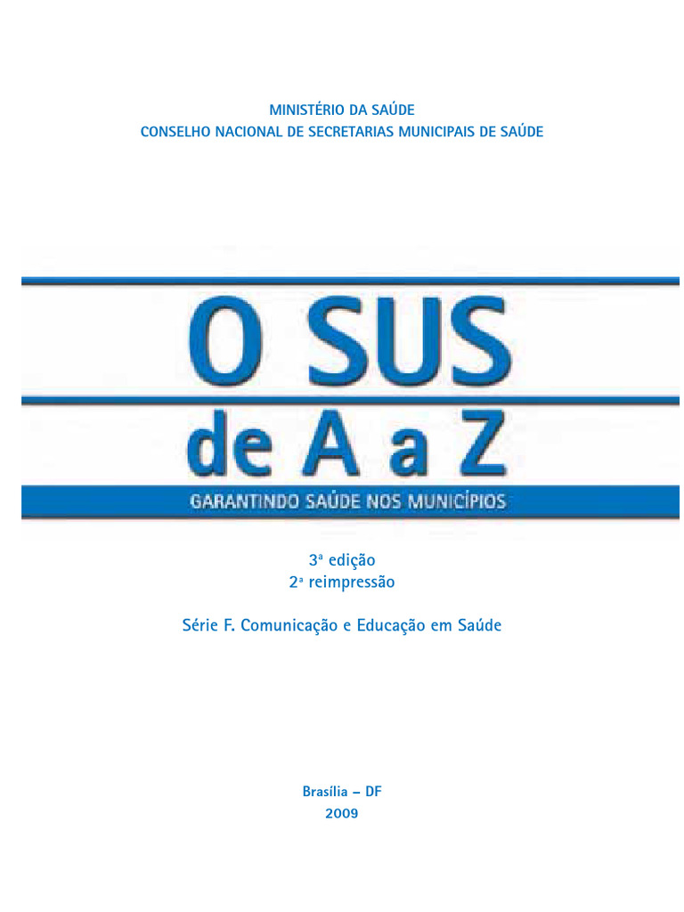 SUS: Guia de Gestão e Educação em Saúde | PDF | Acupuntura | Medicina ...
