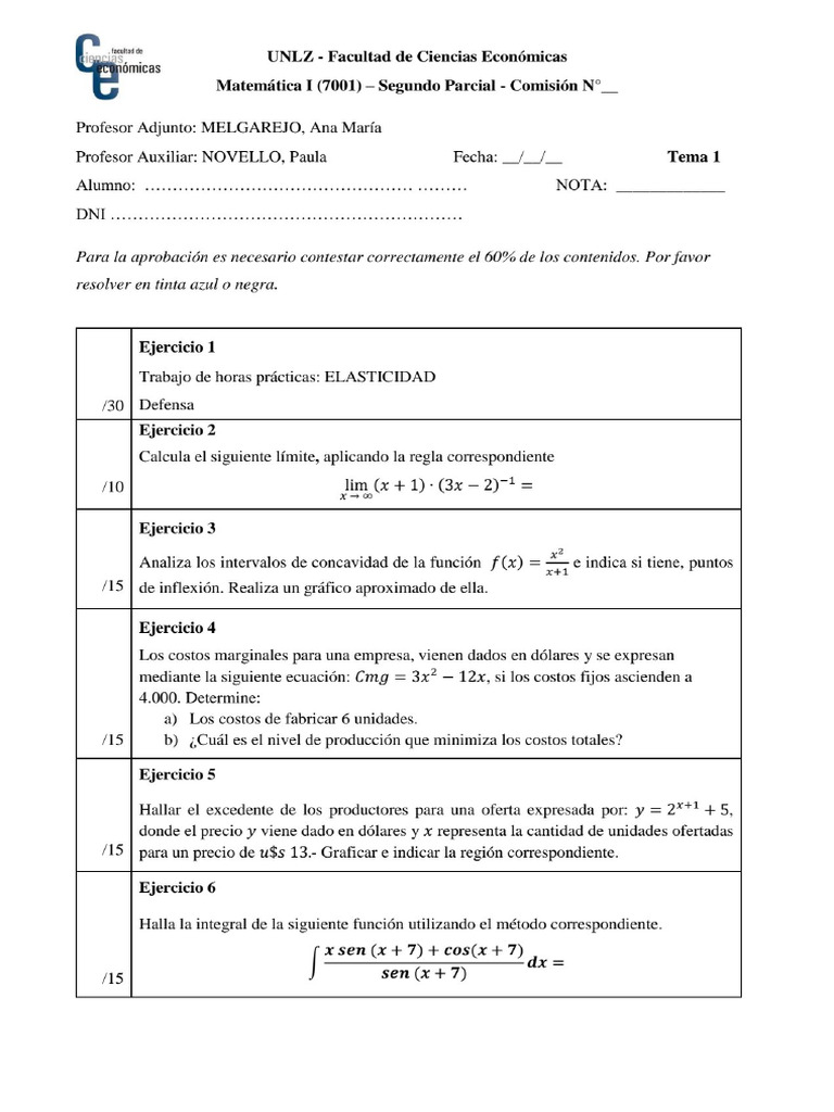 2°parcial - C - 17 - T - 1 - 1°c - 2023 | PDF