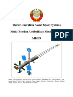 Third Generation Soviet Space Systems - Multi-Echelon Antiballistic Missile System - MKBS