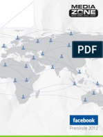 Preisliste Facebook Mediazone