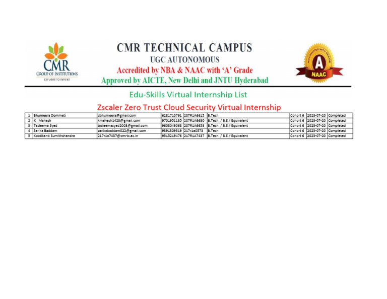 Zscaler Zero Trust Internship Report | PDF