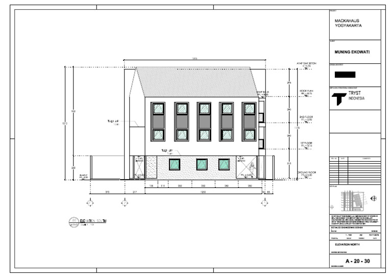 A 20 30 Exterior Elevations Model | PDF