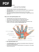 Kaplan's Cardinal Line in Hand Anatomy | PDF | Hand | Finger