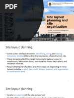 Site Layout Planning for Construction | PDF | Concrete | Plumbing