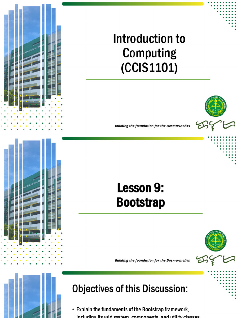 Introduction To Bootsrap | PDF | Bootstrap (Front End Framework) | Software