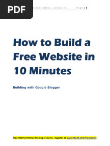 How_to_Build_a_Free_Website_by_Aweriale_Eromosele
