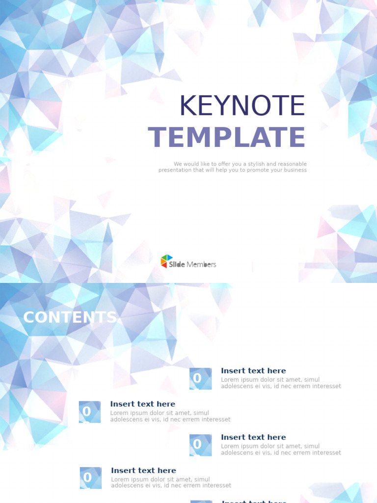 Stylish Business Presentation Template | PDF