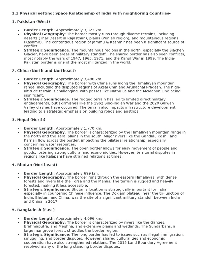 Geography of India NOTES-R | PDF | Monsoon | Tropical Cyclones