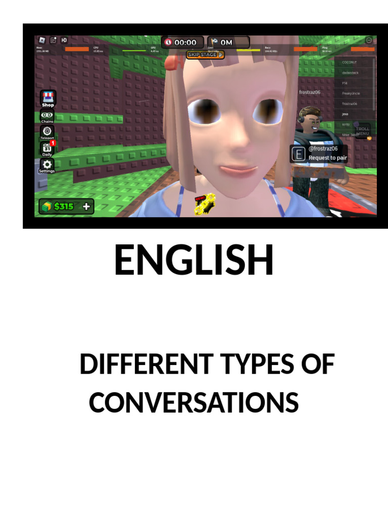 Understanding Conversation Types | PDF