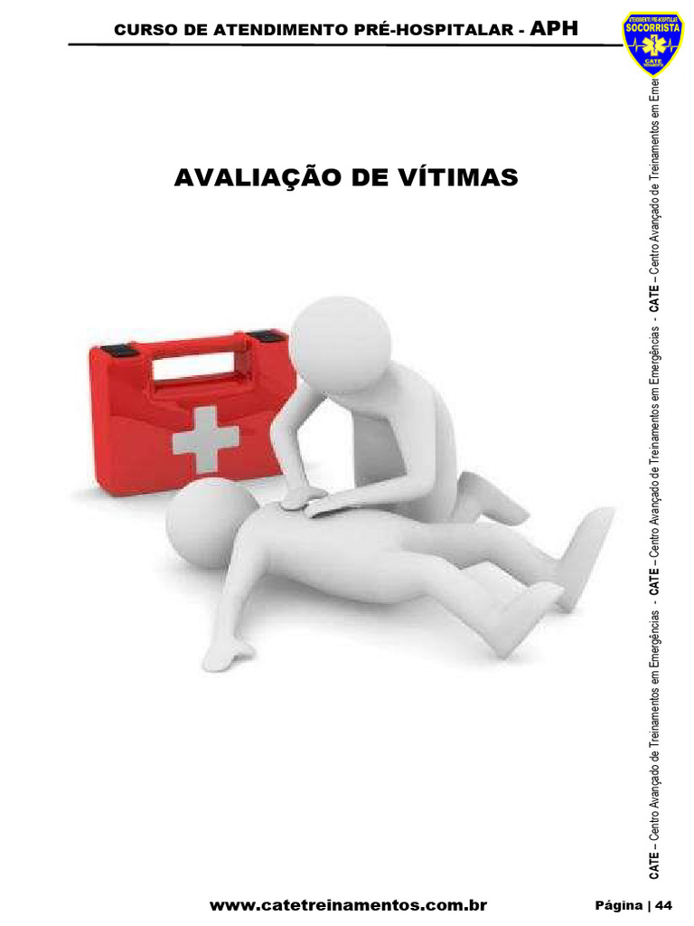 4 - Apostila - CATE - Avaliação de Vítimas - 21 | PDF | Choque ...