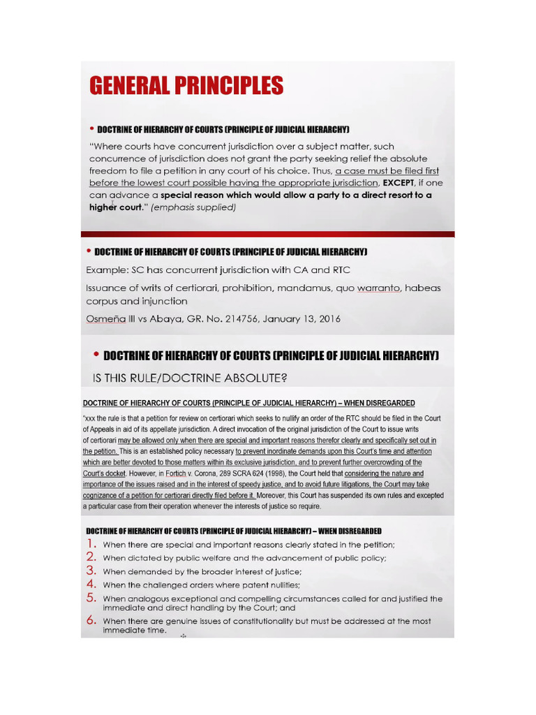 Note 1-Doctrines | PDF