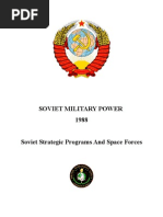 Download Soviet Military Power 1988 - Soviet Strategic Programs And Space Forces by jb2ookworm SN7996863 doc pdf