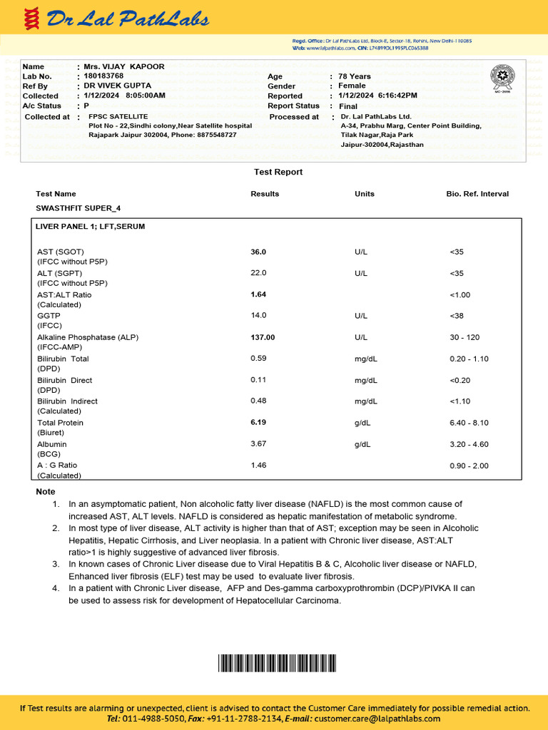 Comprehensive Health Report for CKD | PDF | Cholesterol | Low Density ...