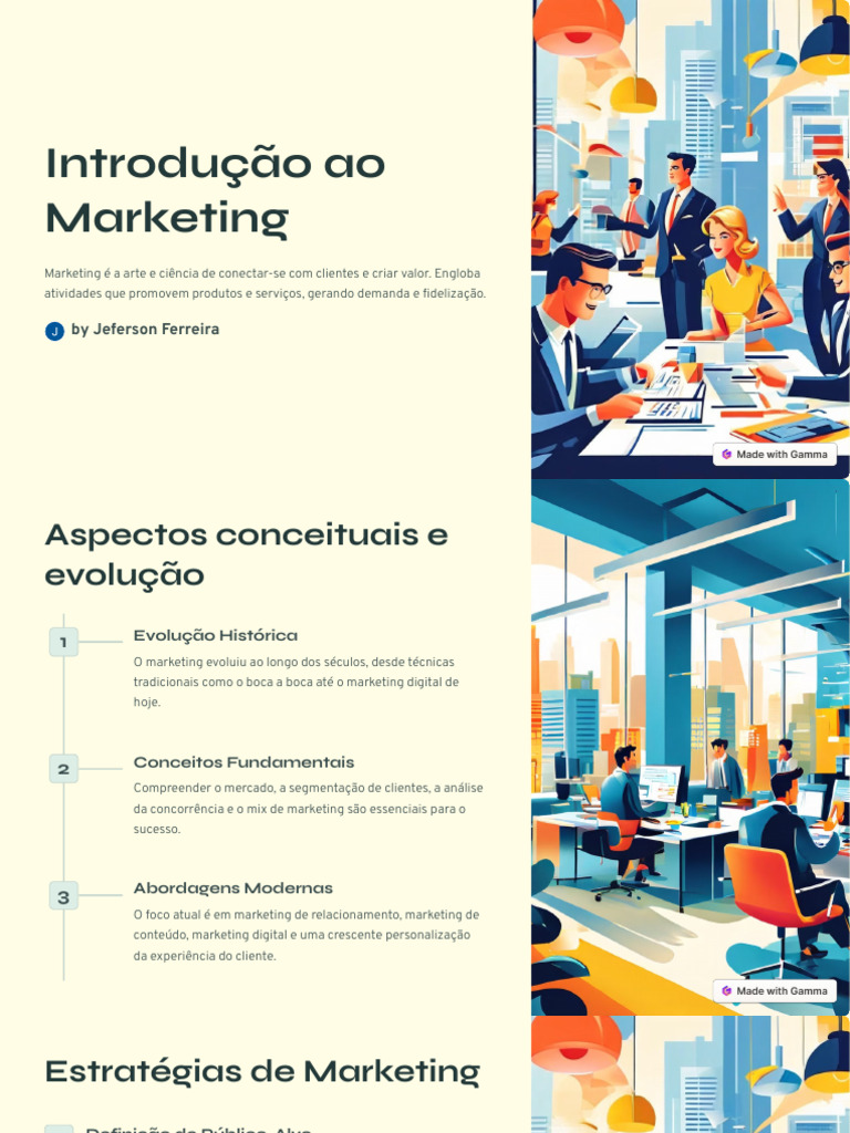 Introdução ao Marketing e Estratégias Essenciais | PDF | Marketing ...