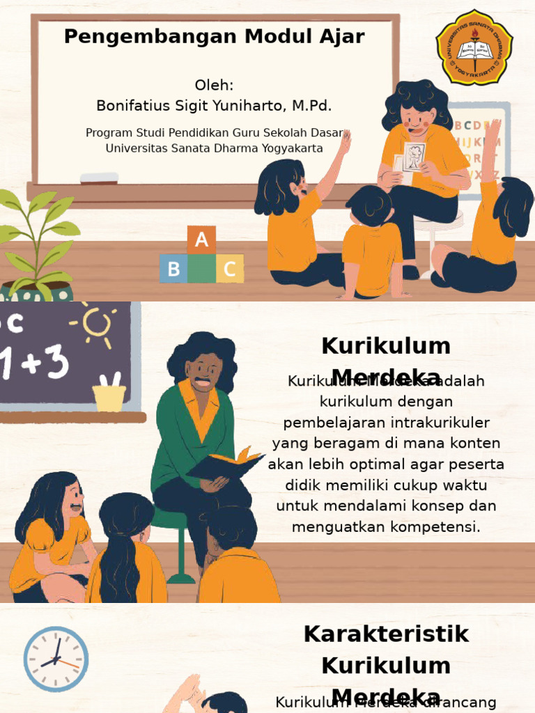 Pengembangan Modul Ajar Kurikulum Merdeka | PDF