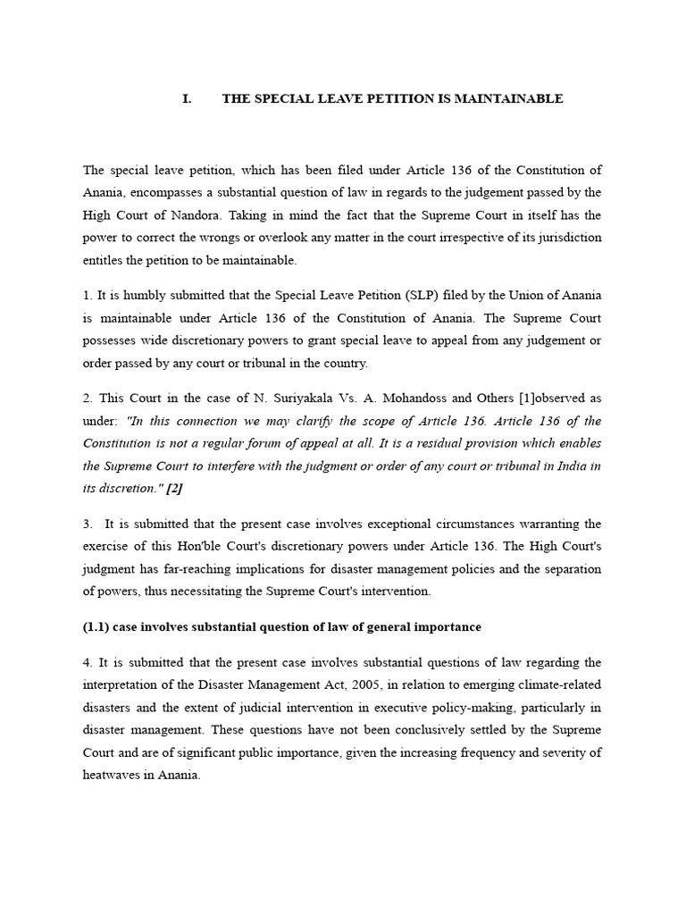 Arguments Advanced PDF Separation Of Powers Supreme Court Of The Arguments Advanced PDF Separation Of Powers Supreme Court Of The