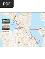 2012 Rock 'N' Roll Seattle Marathon Map