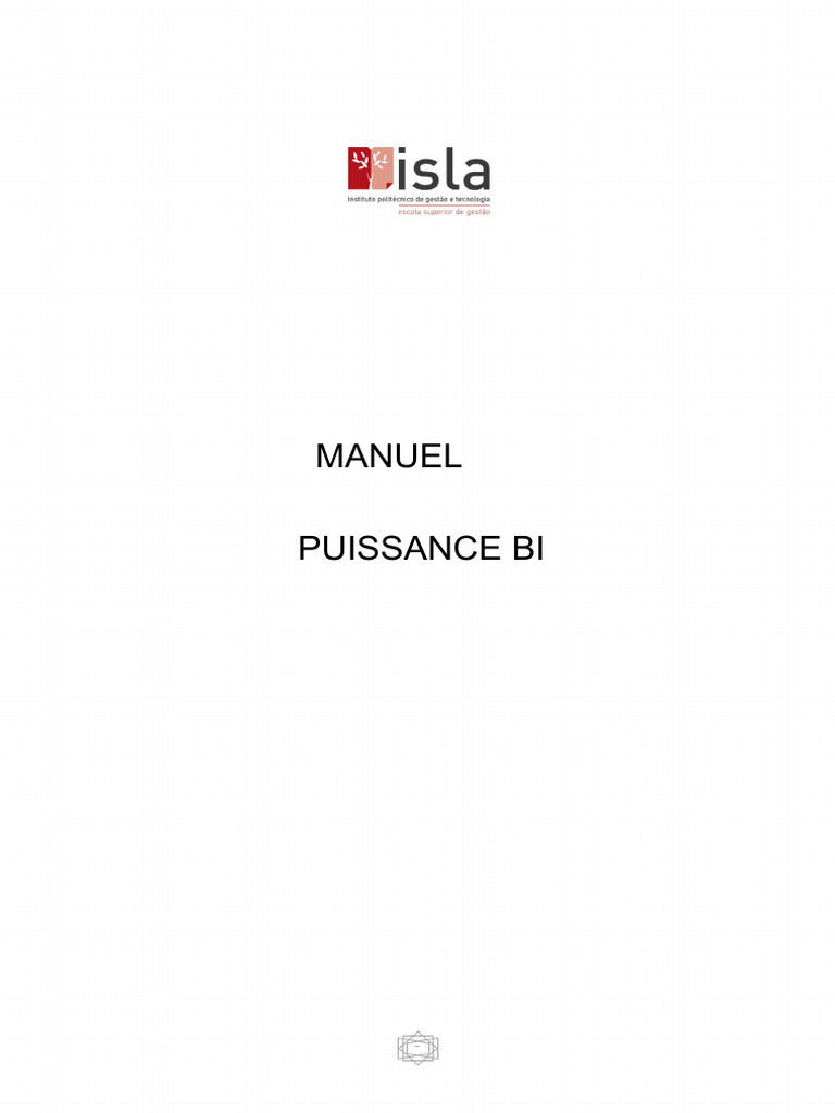 Manuel Power BI en français PDF | PDF | Données | Gestion des données