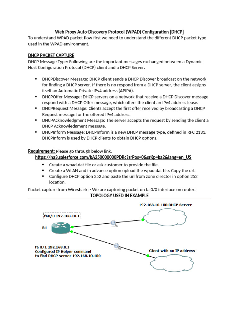 Web Proxy Auto | PDF | Computer Networking | Networking Standards