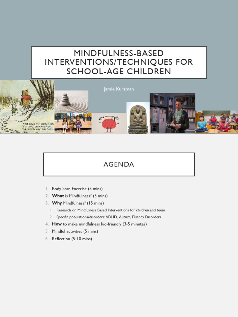 Mindfulness-Presentation(1) | PDF | Mindfulness | Meditation