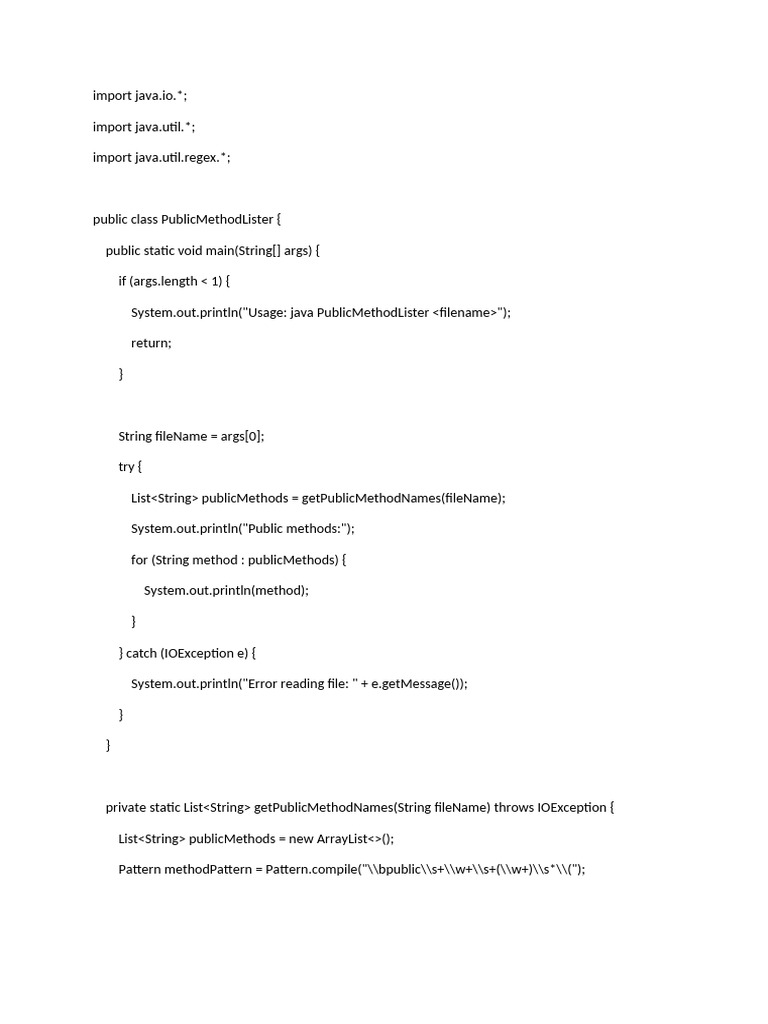 Excercise 9.1(Record) | PDF