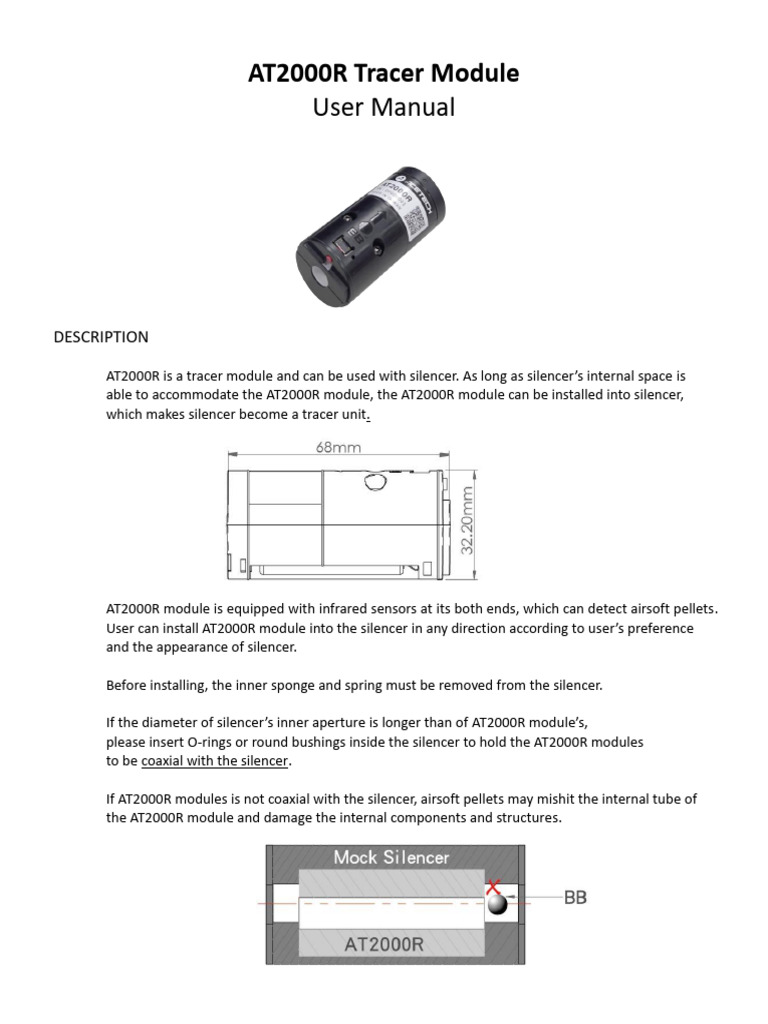 Acetech AT2000R User Manual EN | PDF