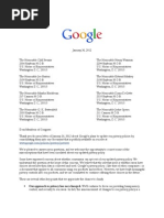 Download Google Letter Re Privacy Policy by sam7939 SN79972659 doc pdf