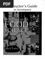 Download Instructors Guide for Food Science by Rick Parker SN79973422 doc pdf